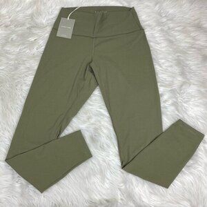 Everlane The Perform Legging Lichen Green ReNew High Waist Activewear‎ Large NEW